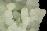 Green Prehnite Crystal Cluster - India #91326-2